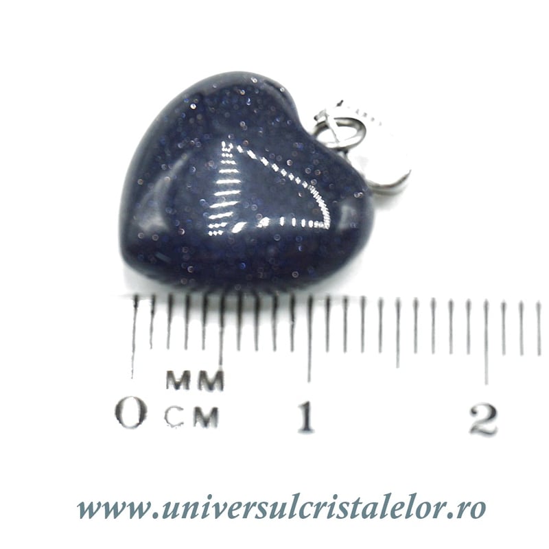 Pandantiv piatra soarelui inimioara