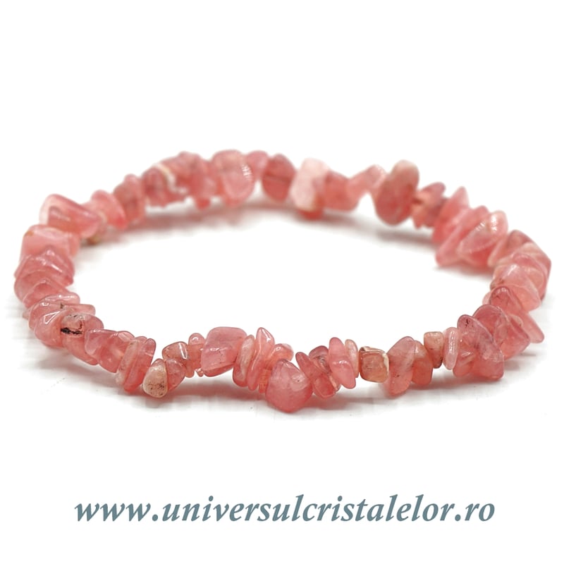 Bratara rodocrozit chipsuri