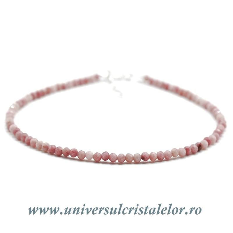 Bratara rodonit rotund fatetat - 2,3 mm