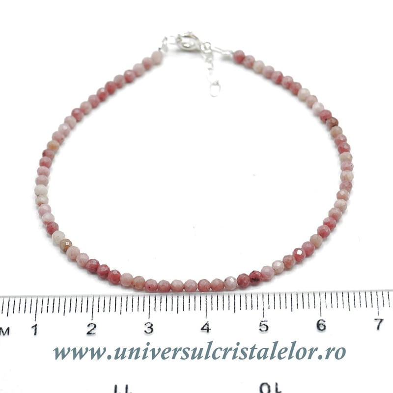 Bratara rodonit rotund fatetat - 2,6 mm