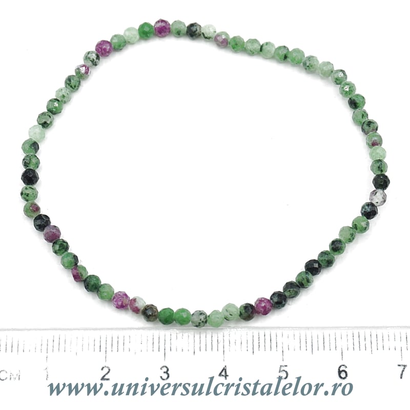 Bratara rubin in zoisit