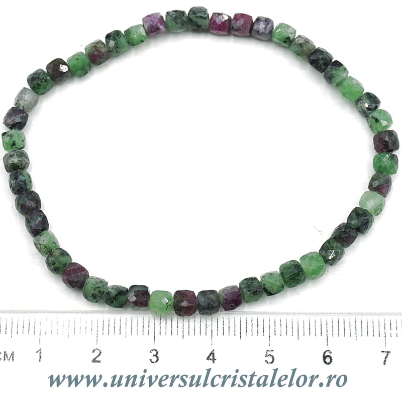 Bratara rubin in zoisit