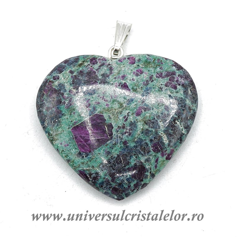 Pandantiv rubin in zoisit