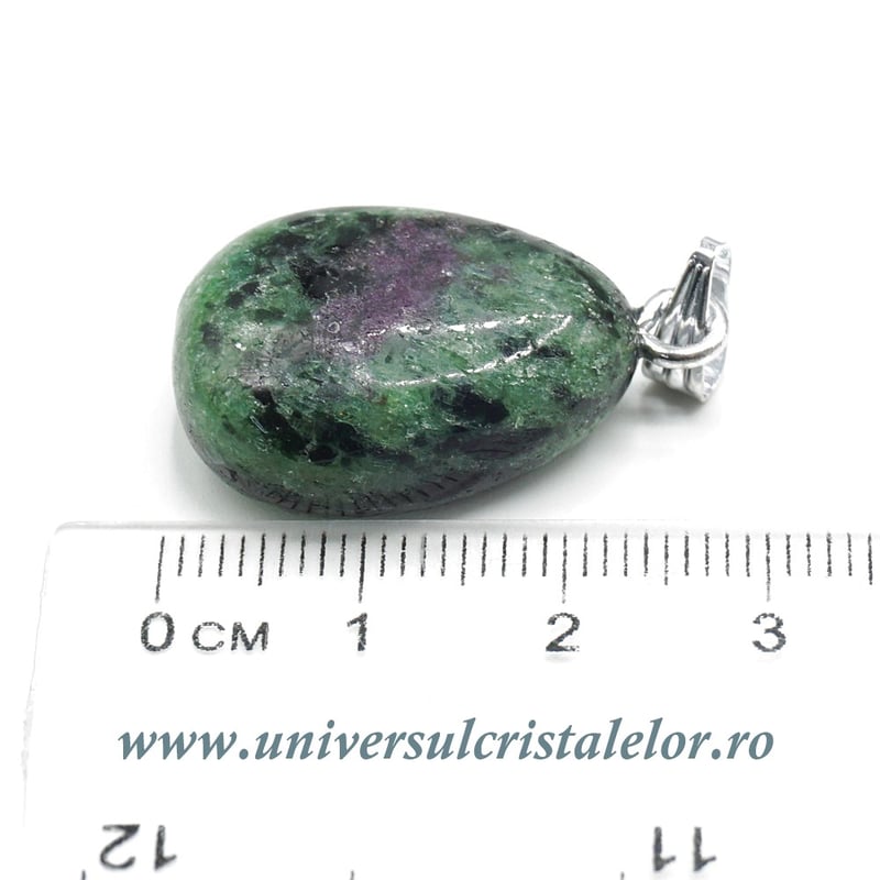 Pandantiv rubin in zoisit