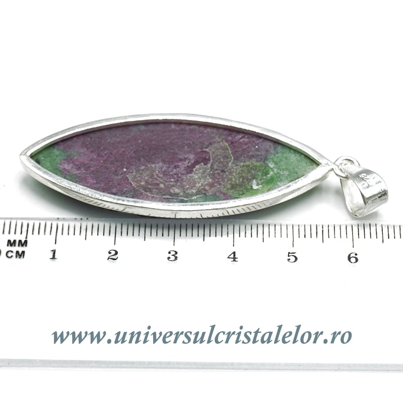 Pandantiv rubin in zoisit