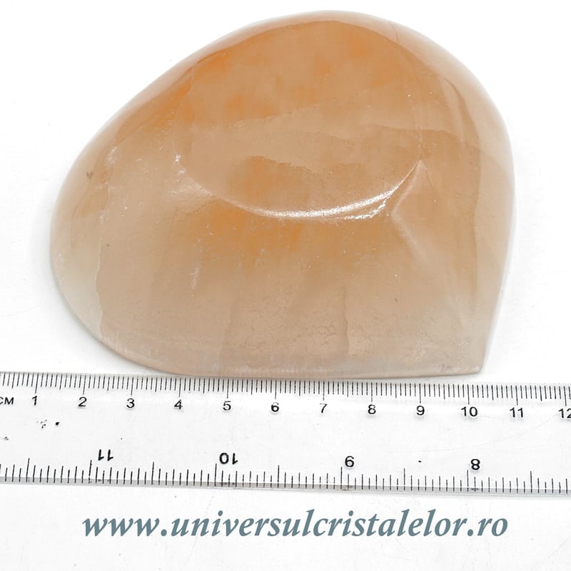 Selenit bol inima orange
