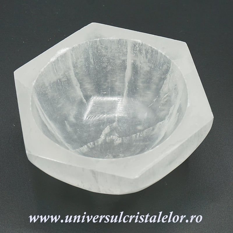 Selenit bol hexagon