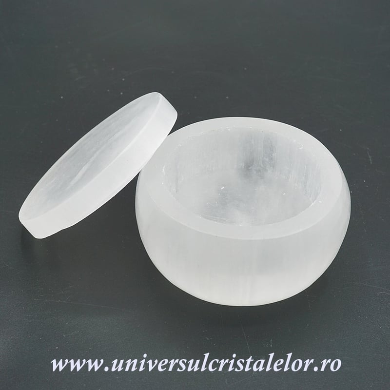 Selenit caseta bijuterii