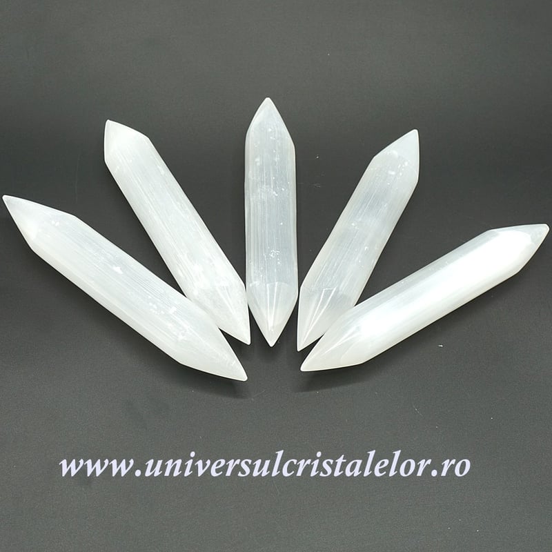 Bagheta Selenit Dublu Varf