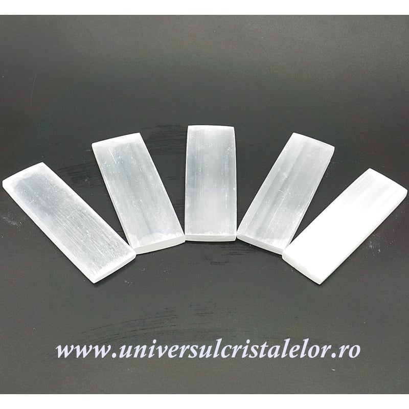 Bagheta Selenit Plata