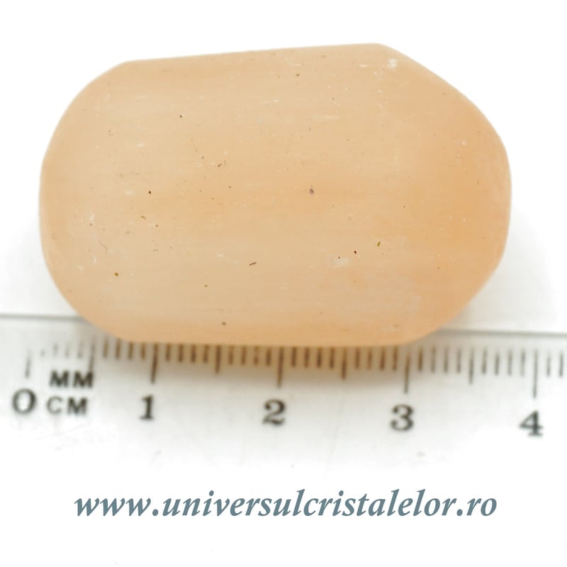 Selenit orange piatra rulata