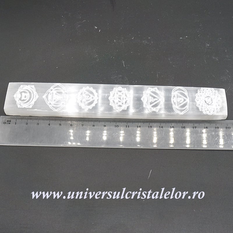 Bagheta selenit chakre