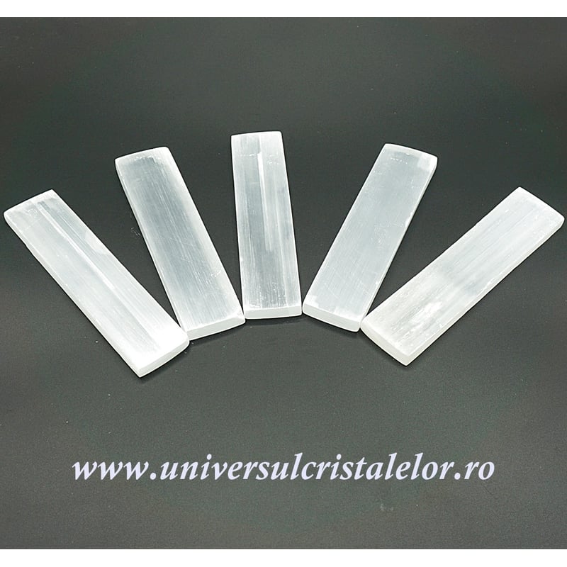 Bagheta Selenit Plata