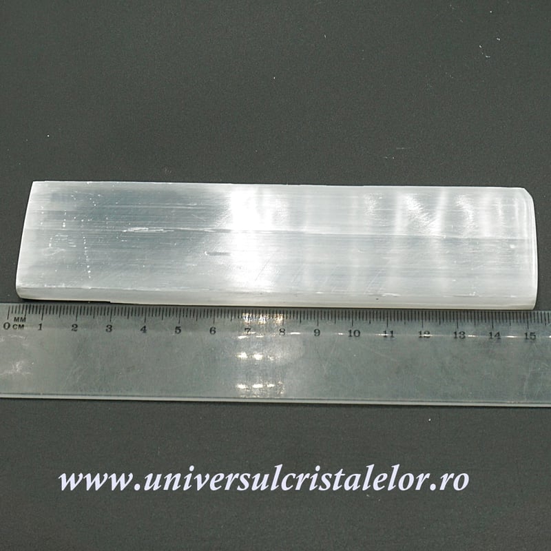 Bagheta Selenit Plata