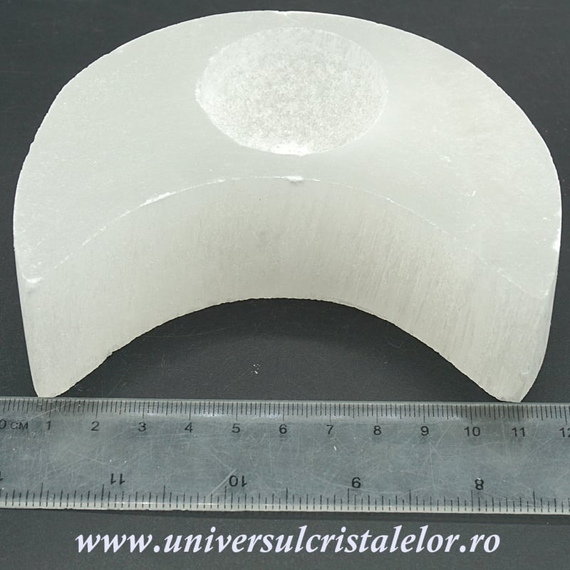 Suport lumanare selenit