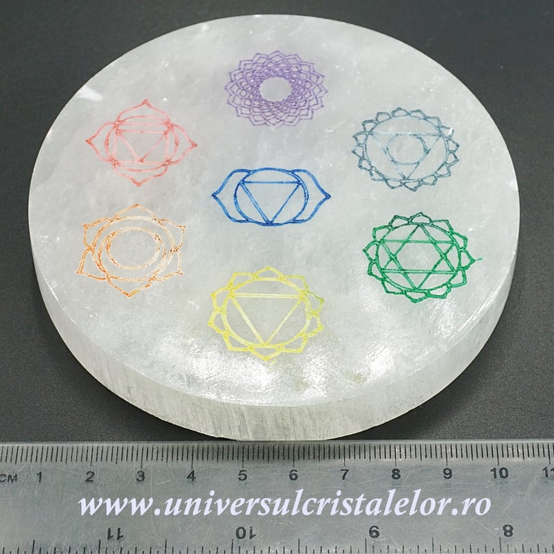 Selenit suport chakre