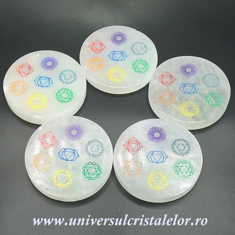 Selenit suport chakre