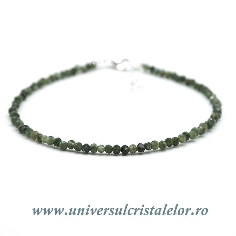 Bratara serafinit rotund fatetat - 2,3mm