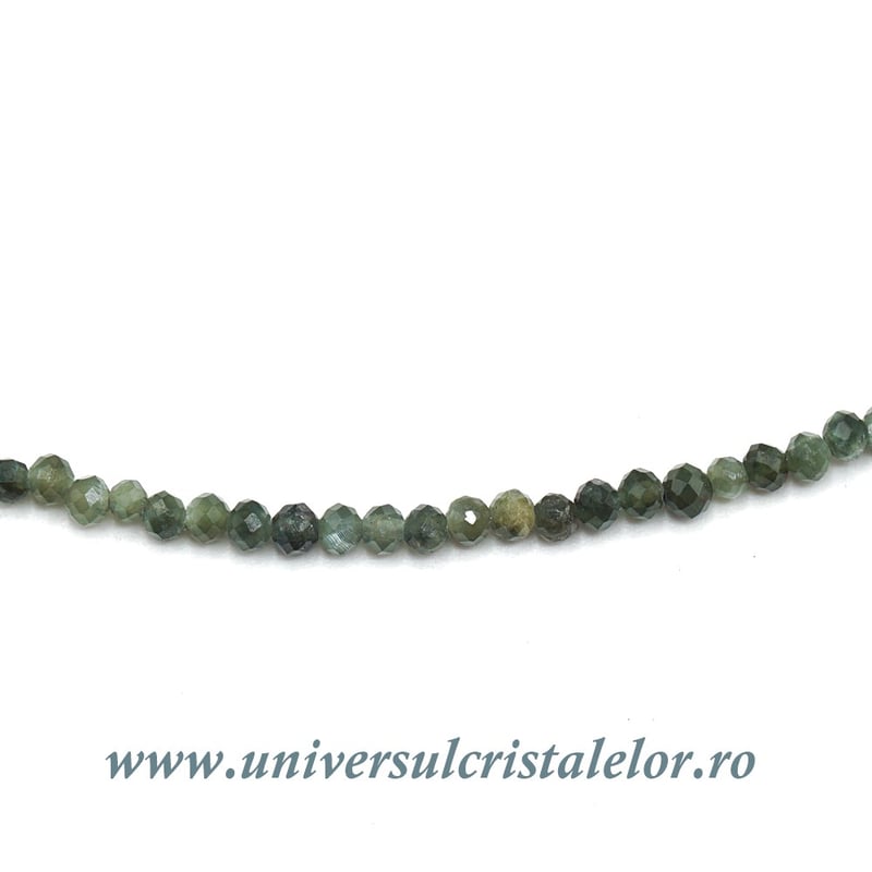 Colier serafinit rotund fatetat - 2,3mm