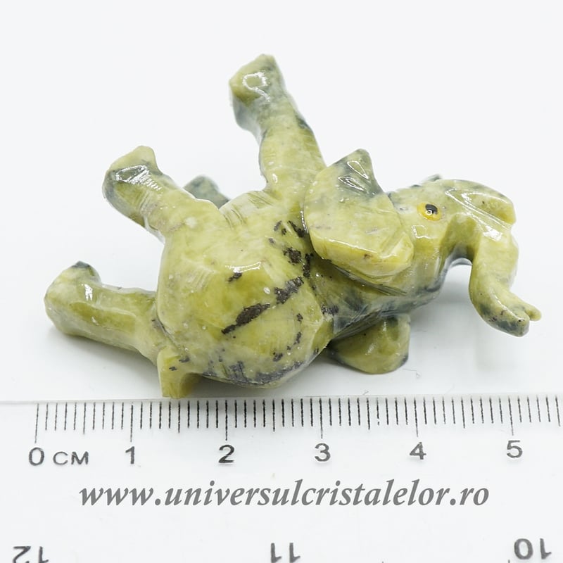Figurina serpentin elefant