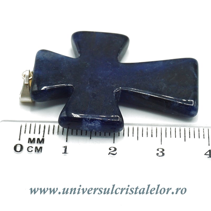 Pandantiv sodalit cruciulita