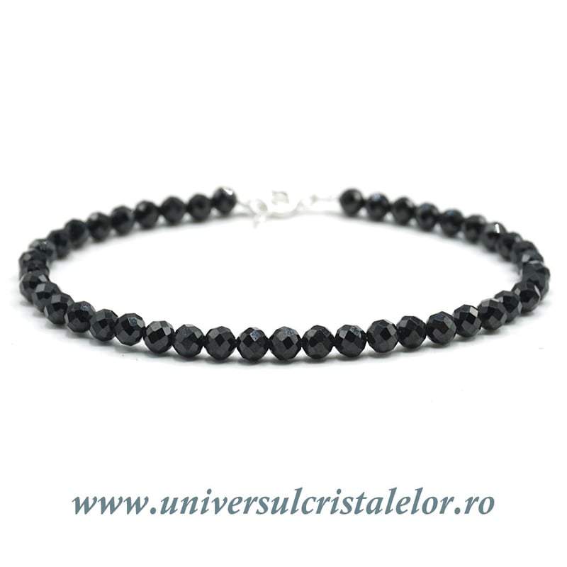 Bratara spinel rotund fatetat -4,2 mm