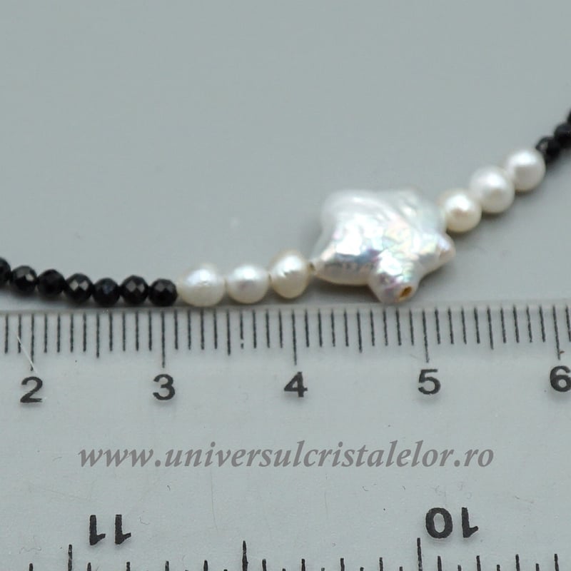 Colier spinel cu perle 2,3mm