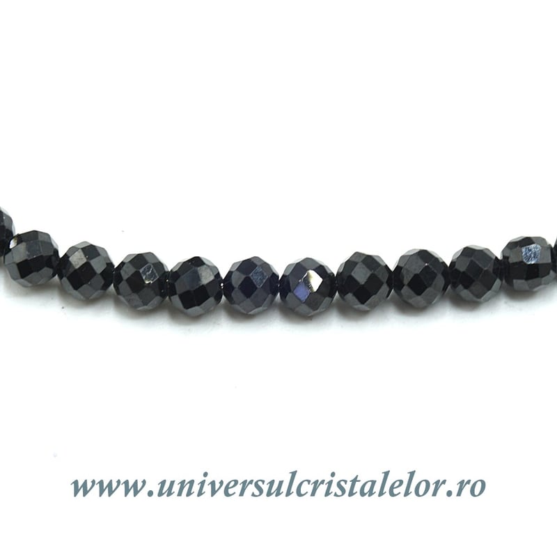 Colier spinel rotund fatetat - 4,2 mm