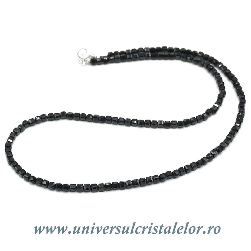 Colier spinel cub fatetat - 3,2 mm