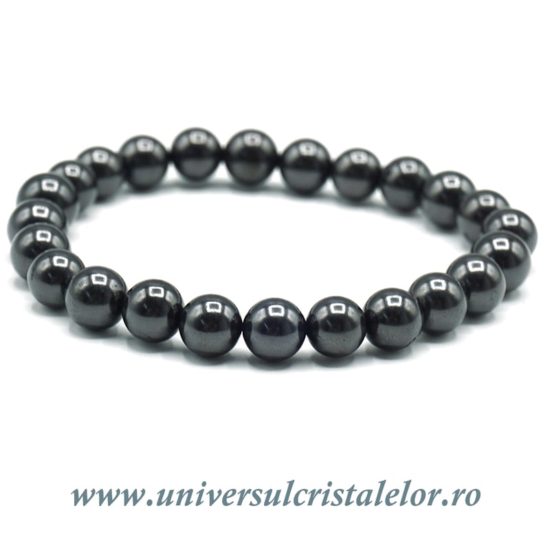 Bratara shungit 8 mm