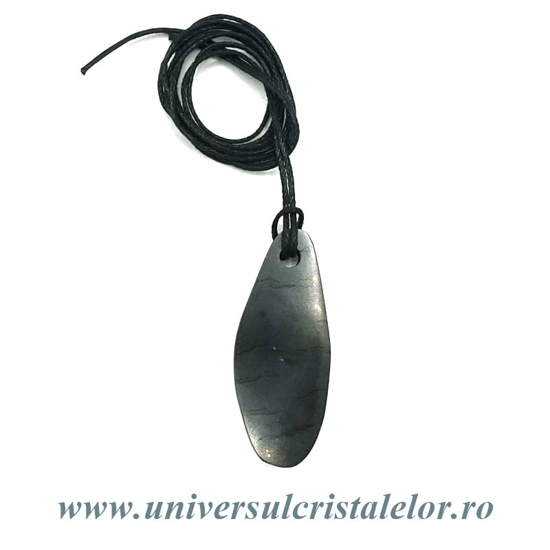 Pandantiv shungit lacrima