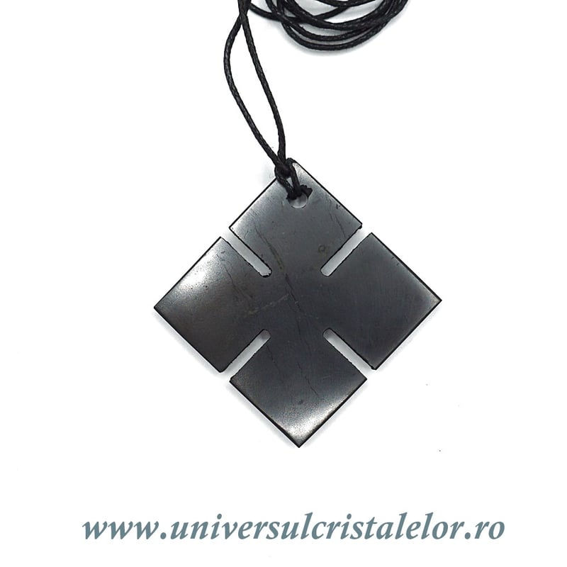 Pandantiv shungit cruce celtica