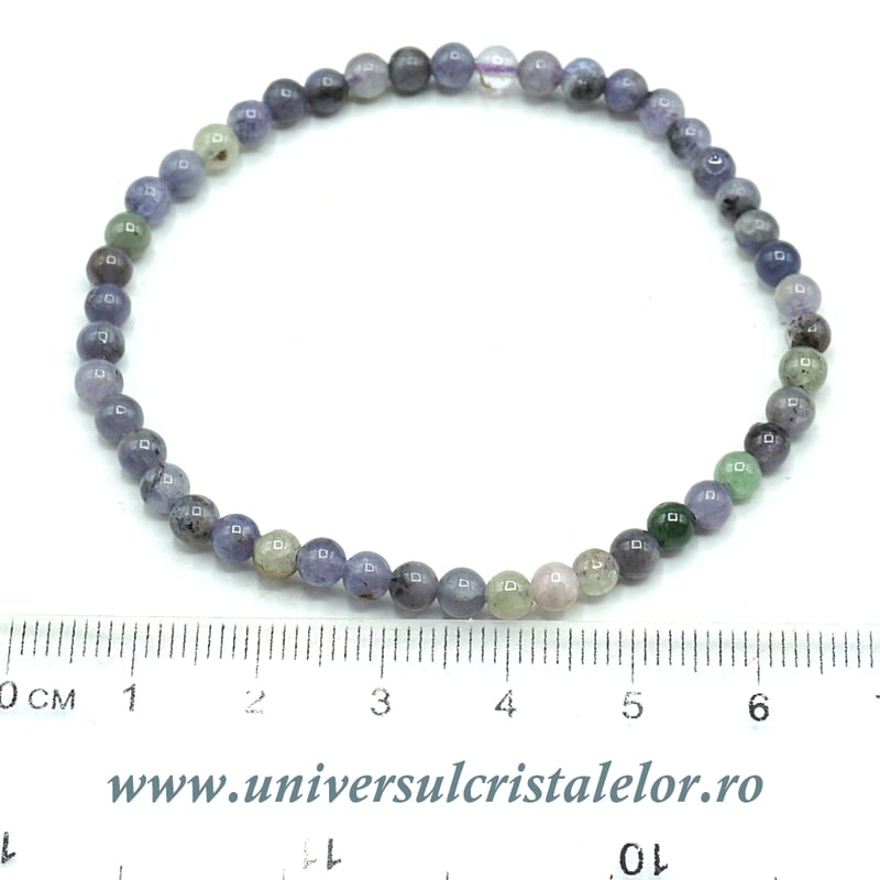 Bratara tanzanit multicolor