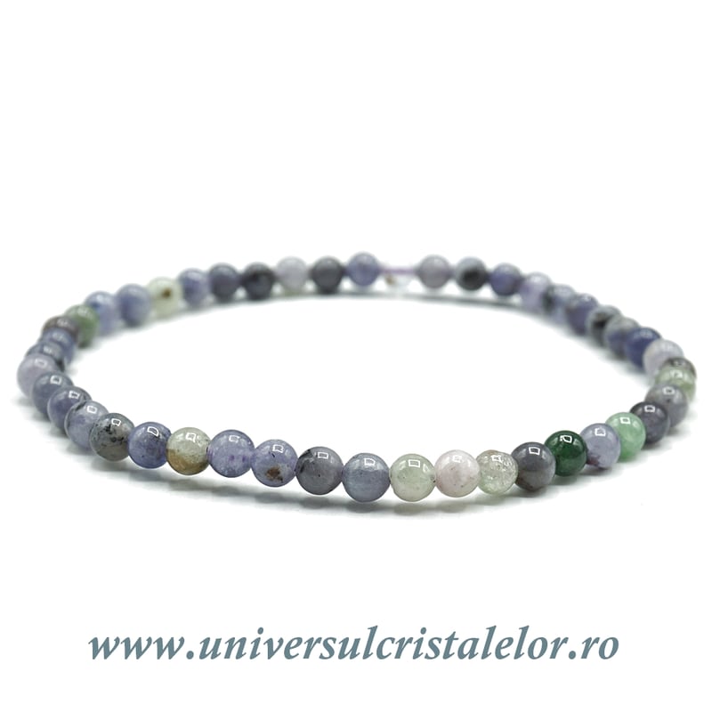 Bratara tanzanit multicolor