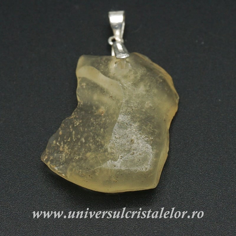 Pandantiv tectita aurie