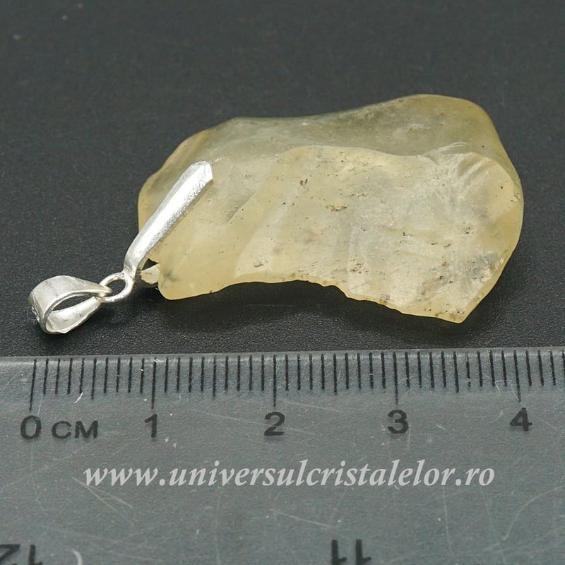 Pandantiv tectita aurie