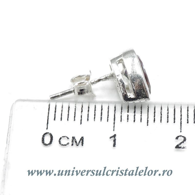 Cercei topaz mistic lacrima fatetat - 6,5/9mm