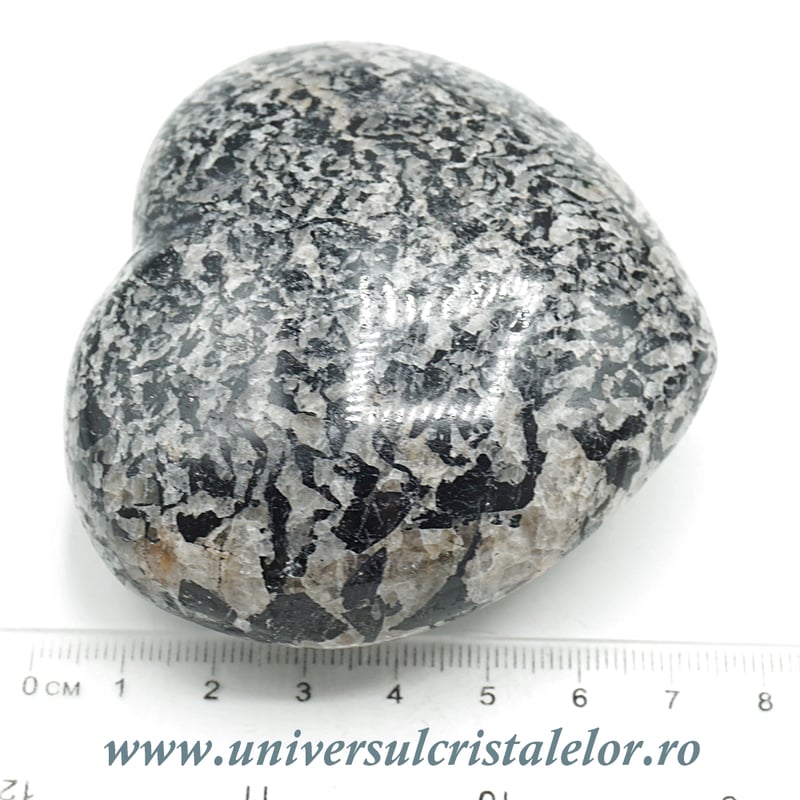 Inima turmalina in cuart