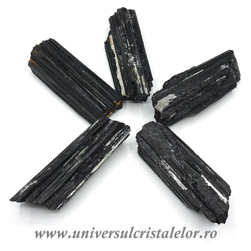 Turmalina neagra bruta