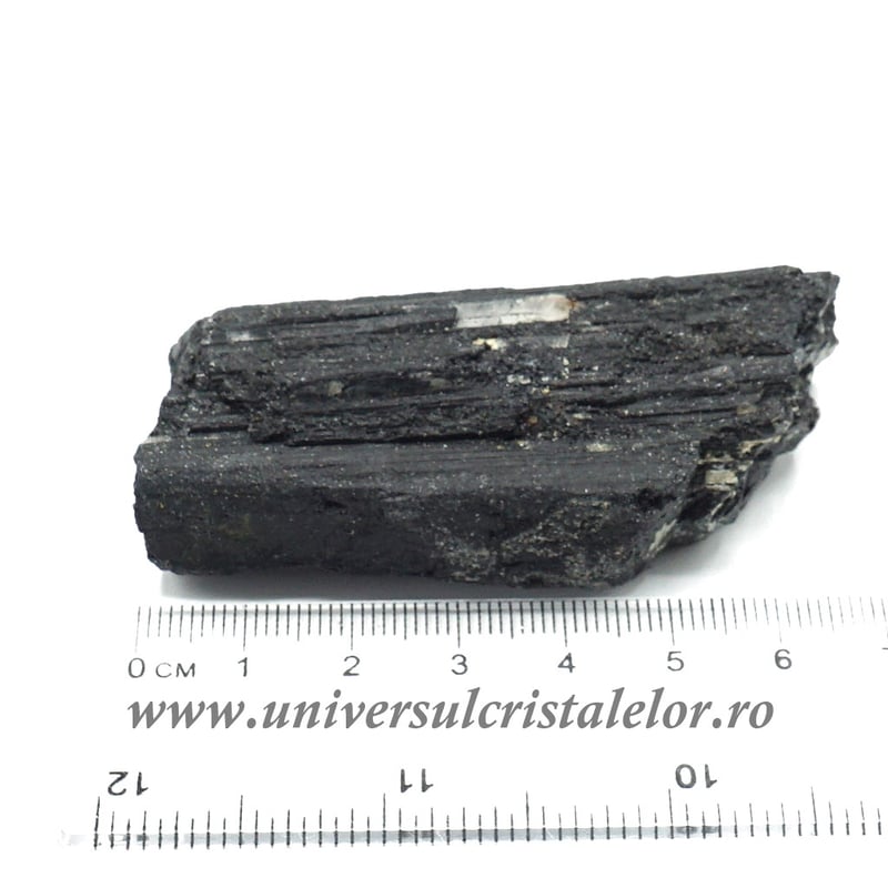 Turmalina neagra bruta