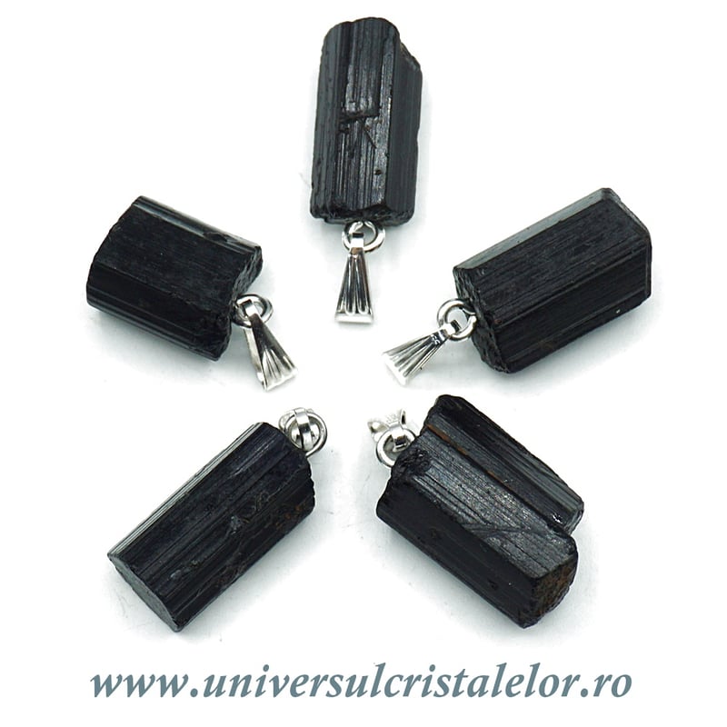 Pandantiv turmalina neagra