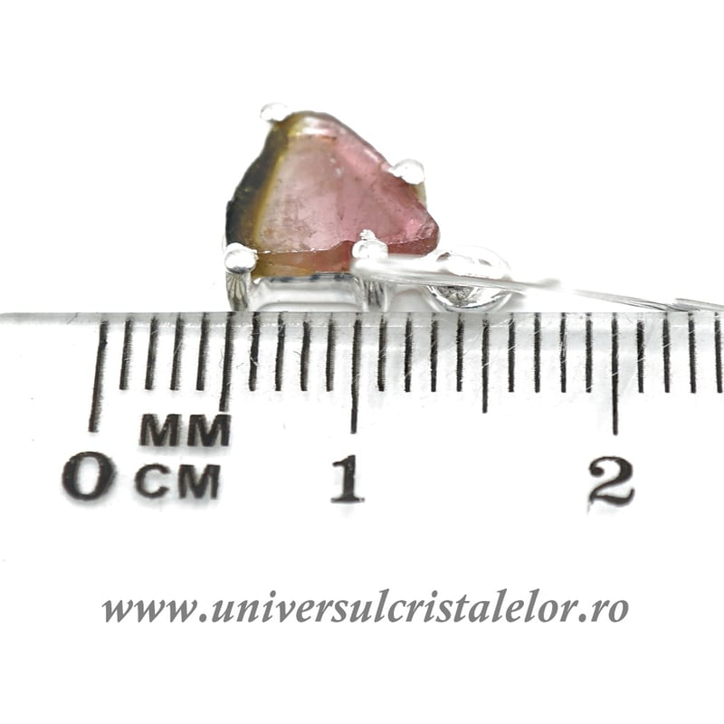 Cercei turmalina pepene