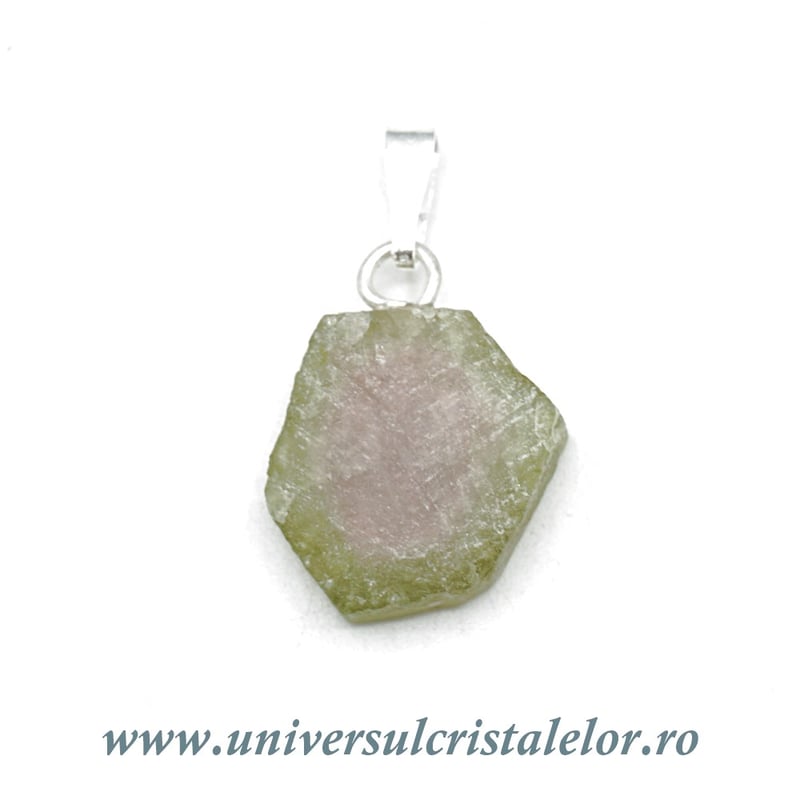 Pandantiv turmalina pepene