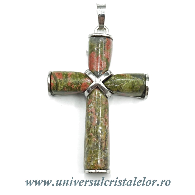 Pandantiv unakit cruciulita