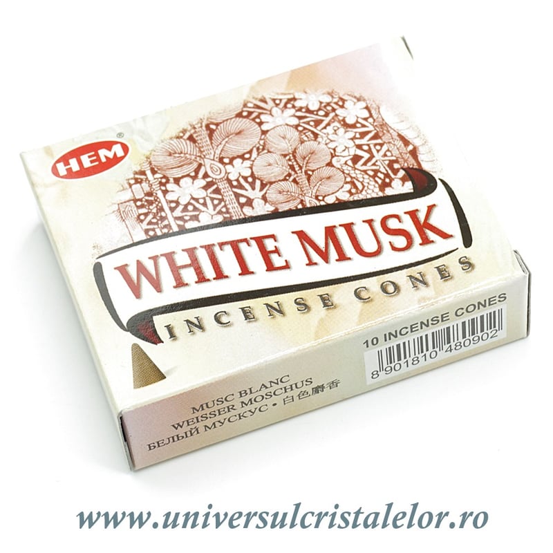 Conuri parfumate white musk