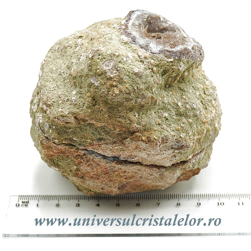 Geoda agat cu cuart pereche