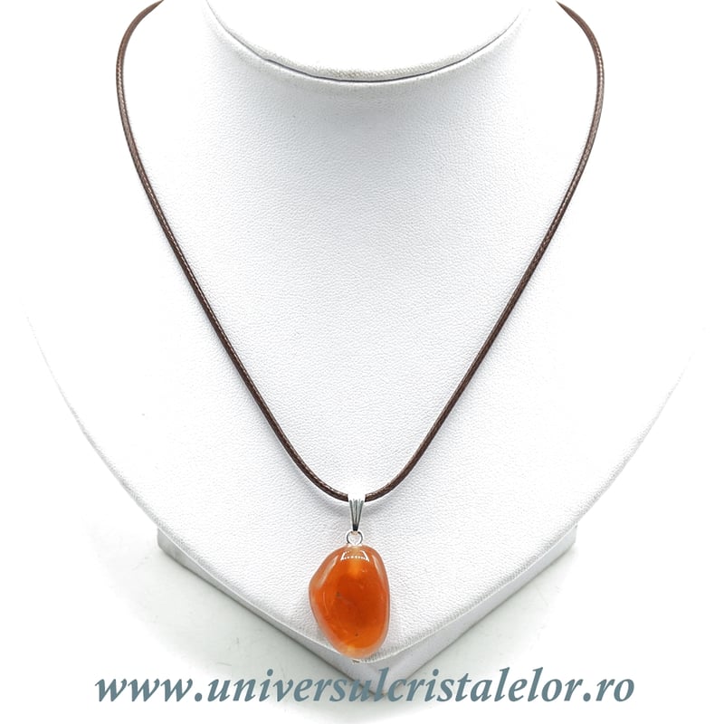 Snur cerat maro pentru pandantiv