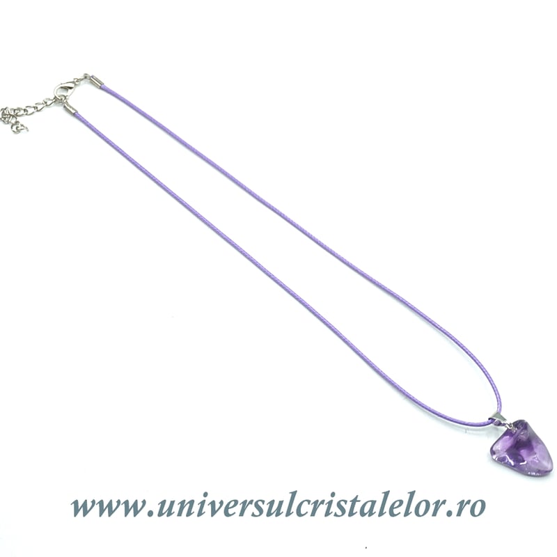 Snur cerat mov pentru pandantiv