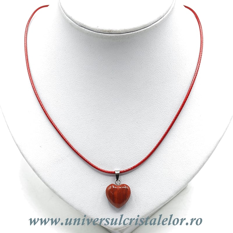 Snur cerat rosu pentru pandantiv
