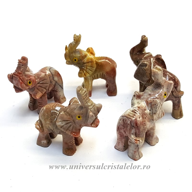 Figurina steatit elefant